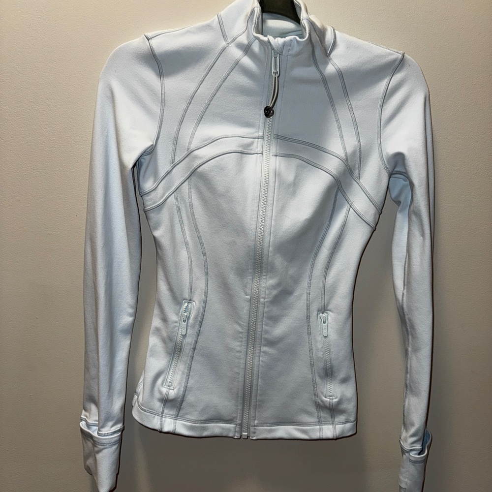 Lululemon Athletica Pale Blue Define Jacket